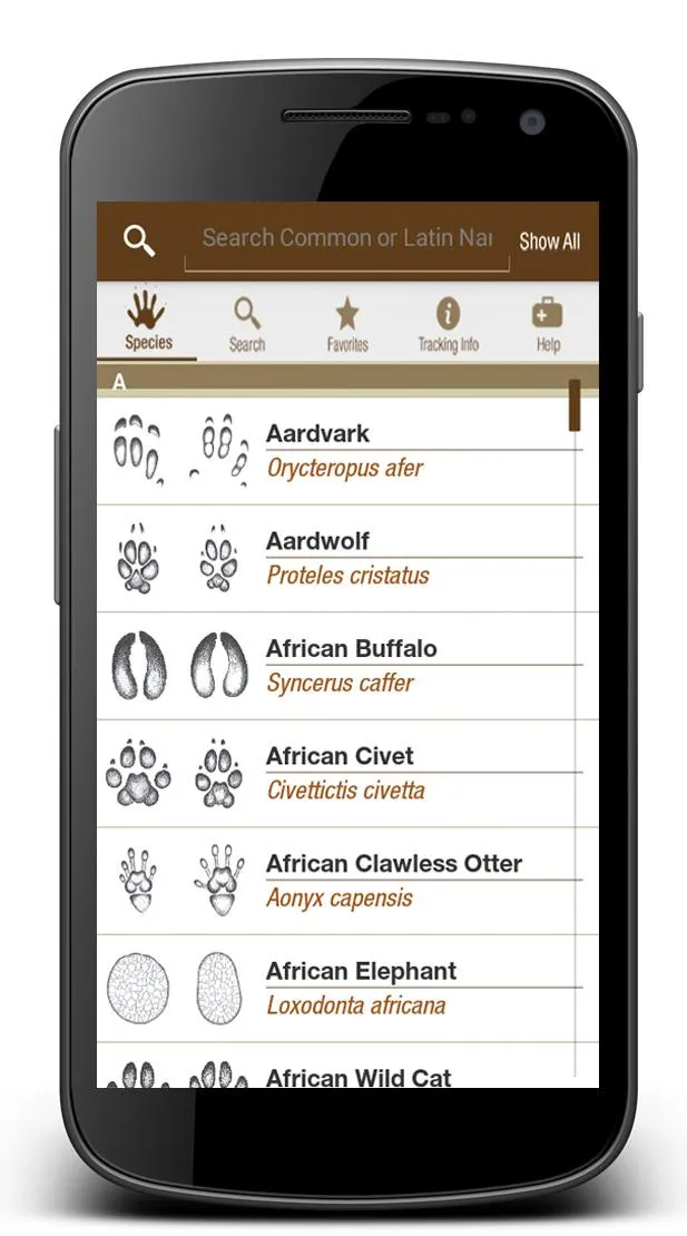 iTrack Africa Lite | Indus Appstore | Screenshot