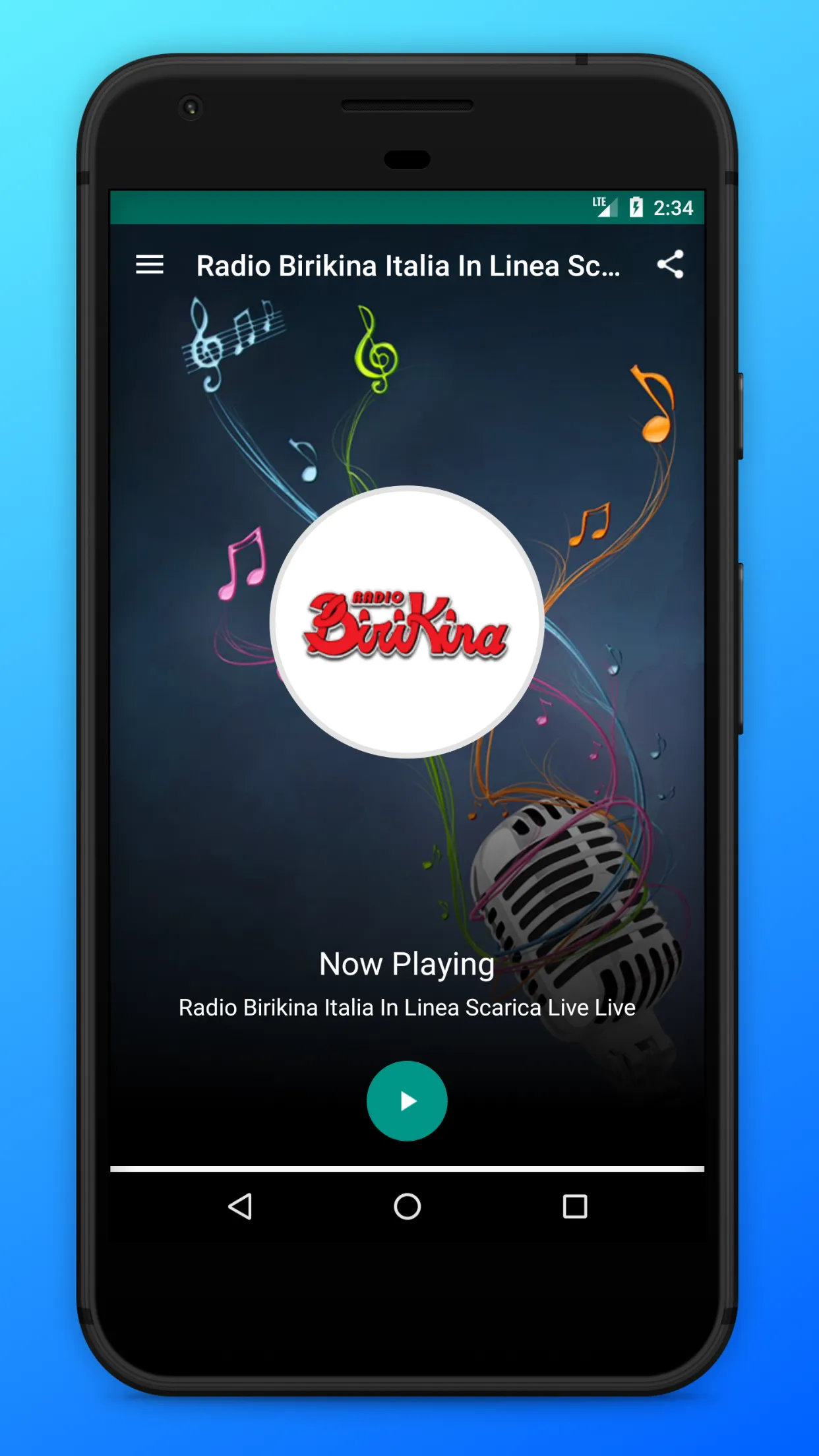 Radio Birikina App Italia FM | Indus Appstore | Screenshot