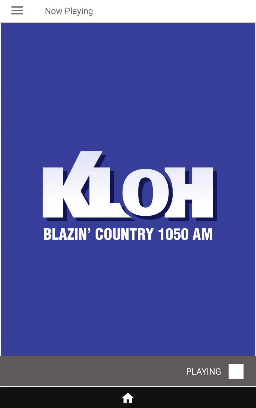 KLOH 1050 AM | Indus Appstore | Screenshot