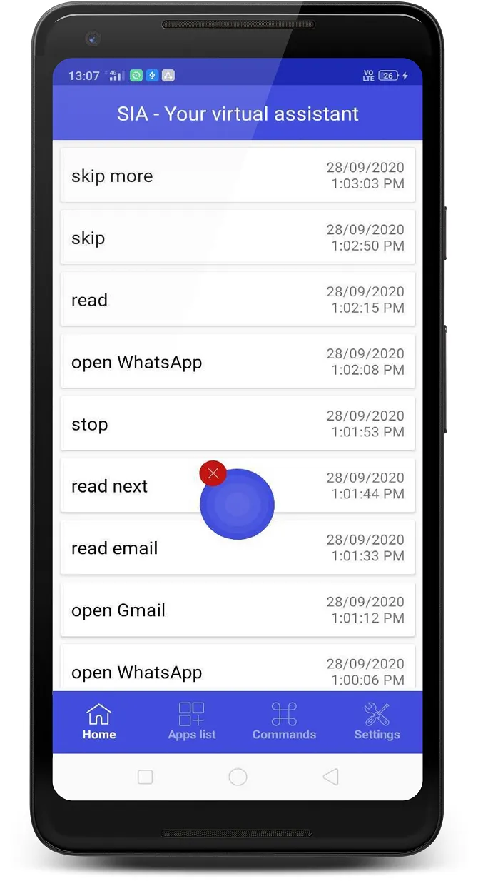 Sia - Virtual Assistant | Indus Appstore | Screenshot