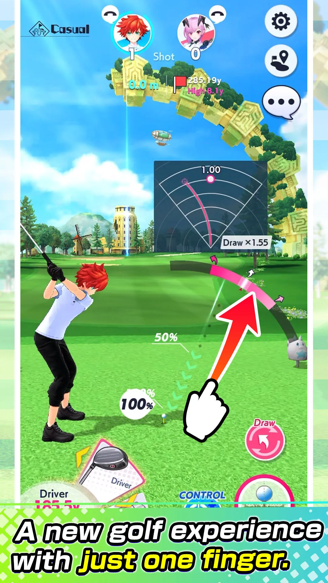 NEKO GOLF -Anime GOLF- | Indus Appstore | Screenshot