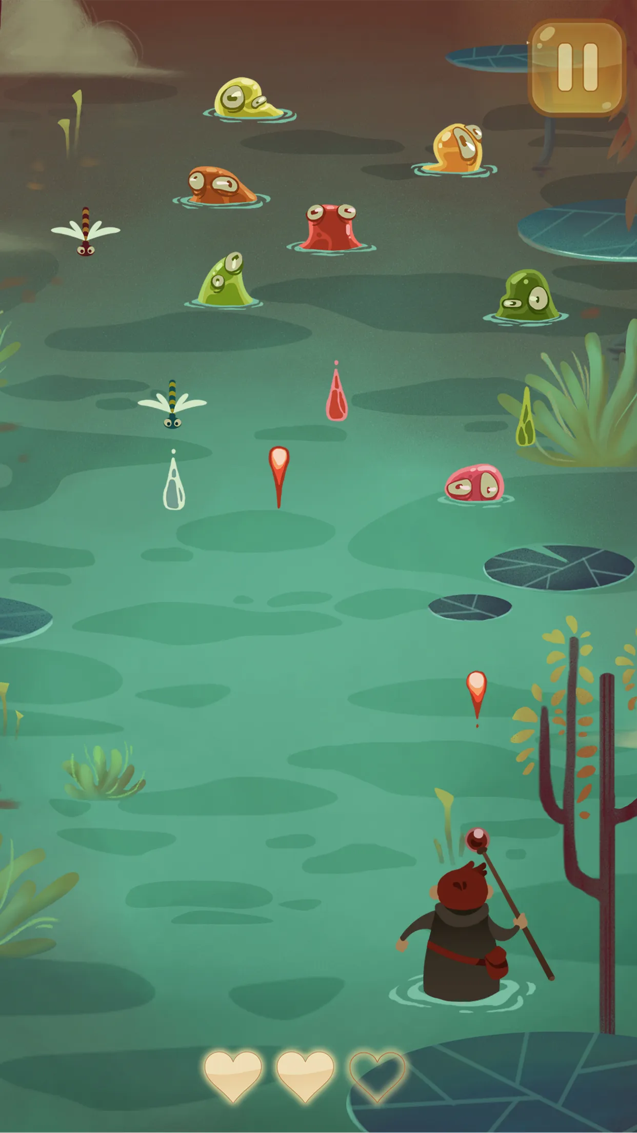 Wizard vs Swamp Creatures | Indus Appstore | Screenshot