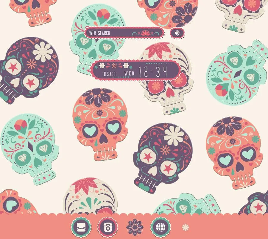 Sugar Skull Wallpaper | Indus Appstore | Screenshot