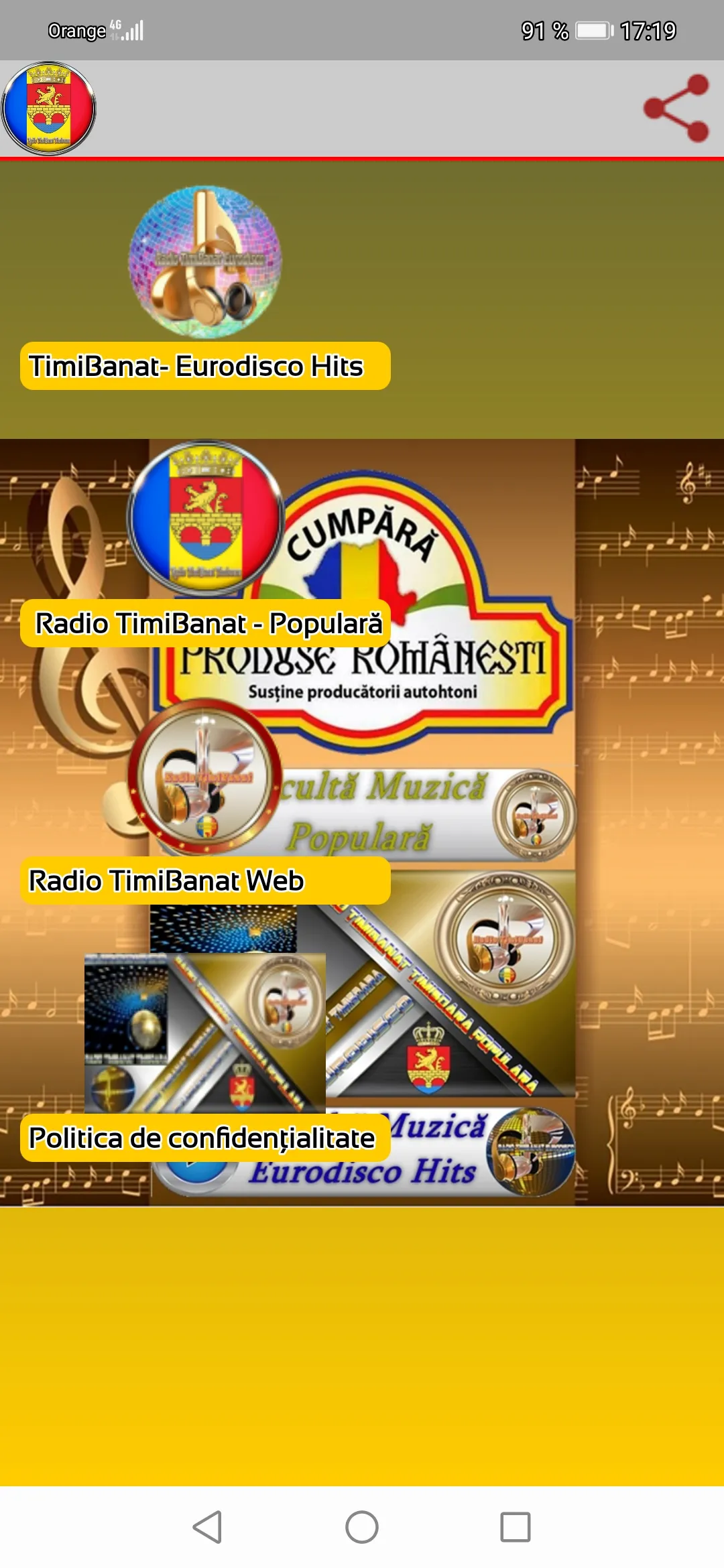 Radio TimiBanat Timișoara | Indus Appstore | Screenshot