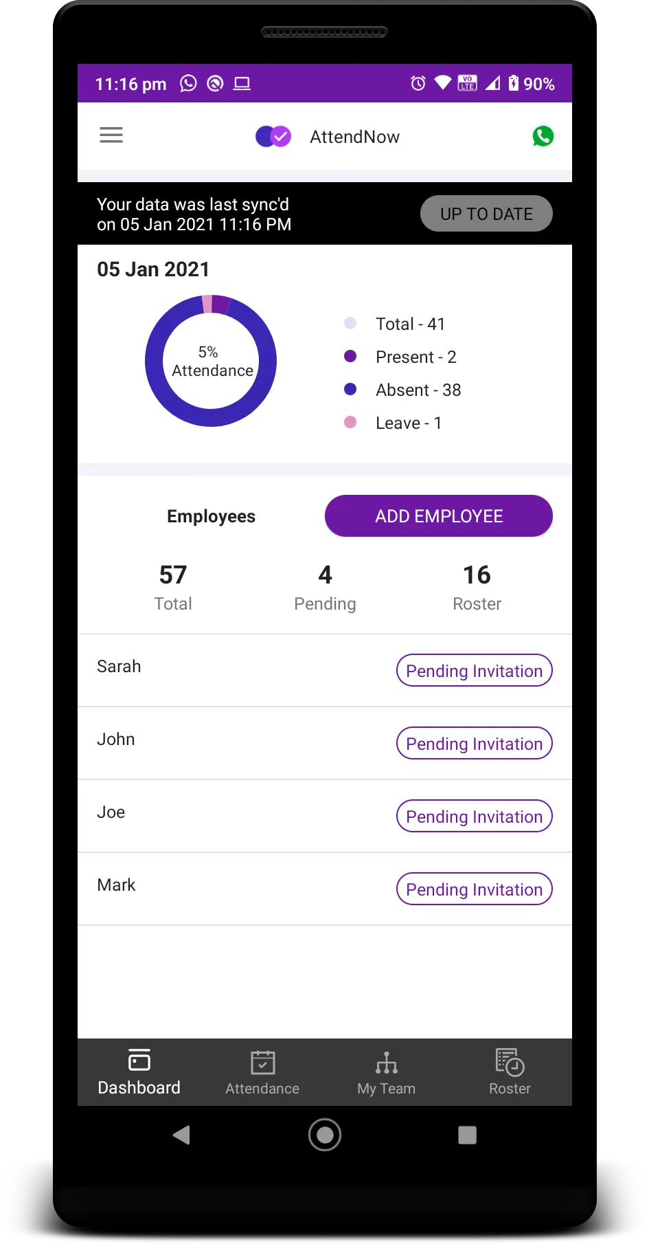 Employee Attendance & Location | Indus Appstore | Screenshot