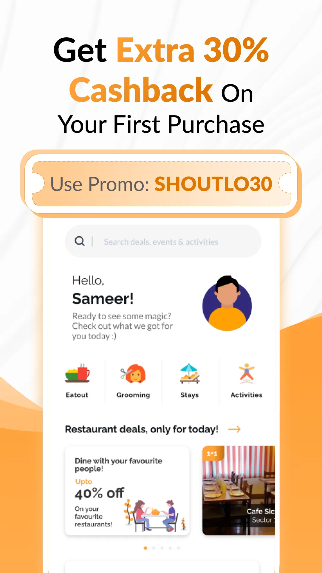 Shoutlo - Deals & Pay Near Me | Indus Appstore | Screenshot