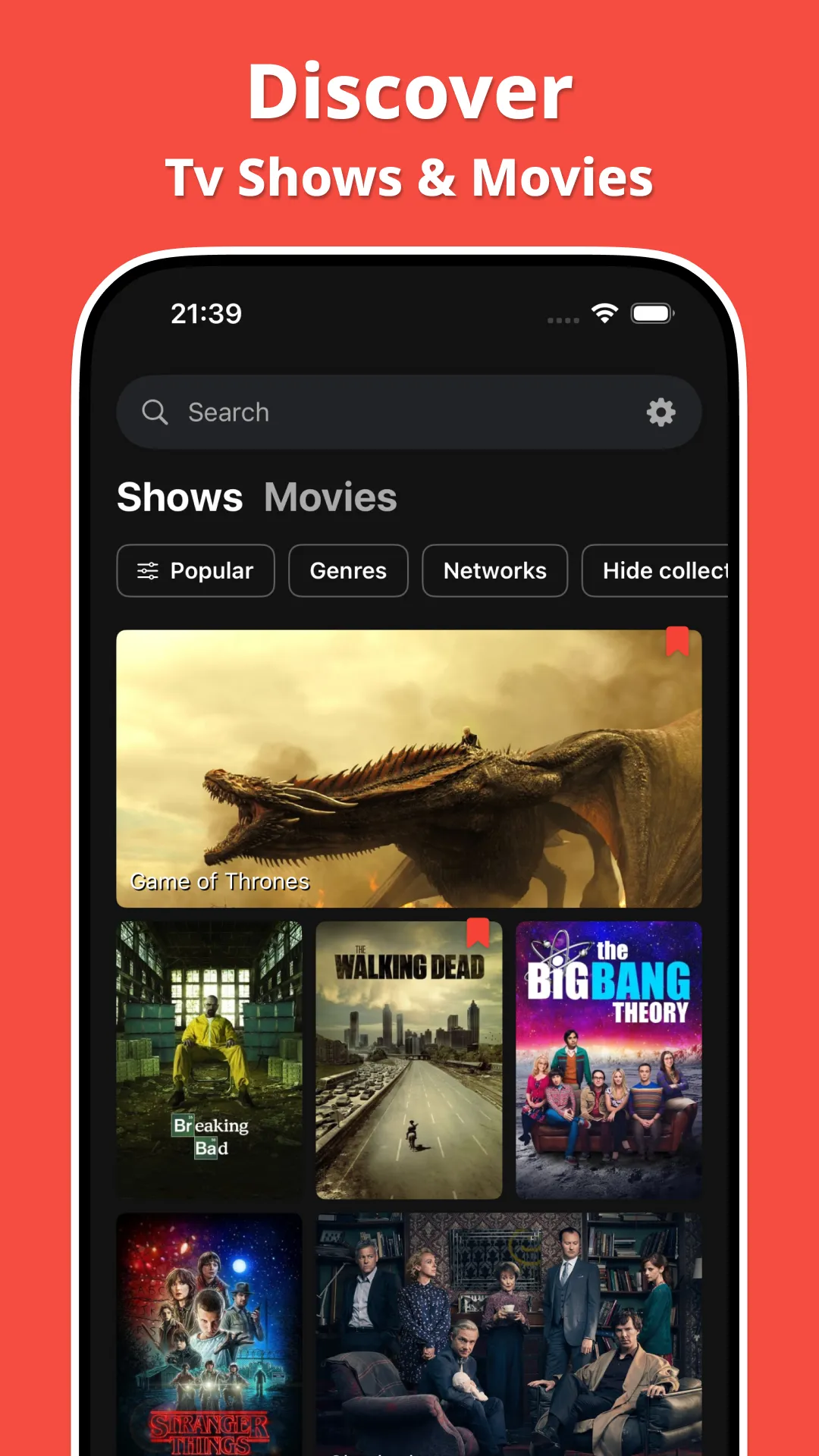 Showly: Track Shows & Movies | Indus Appstore | Screenshot