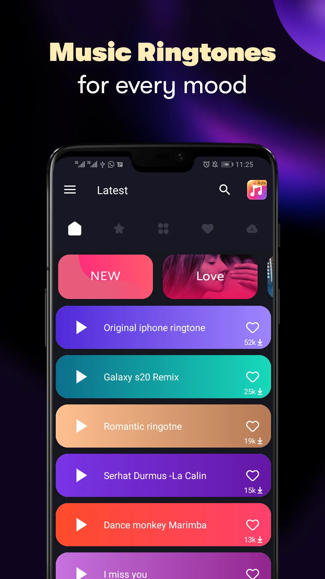 Music Ringtones | Indus Appstore | Screenshot