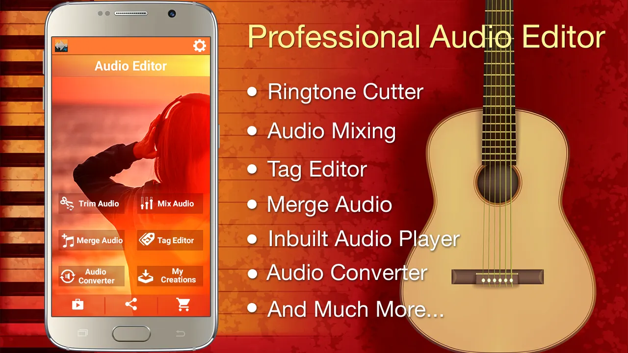 Audio MP3 Cutter Mix Converter | Indus Appstore | Screenshot