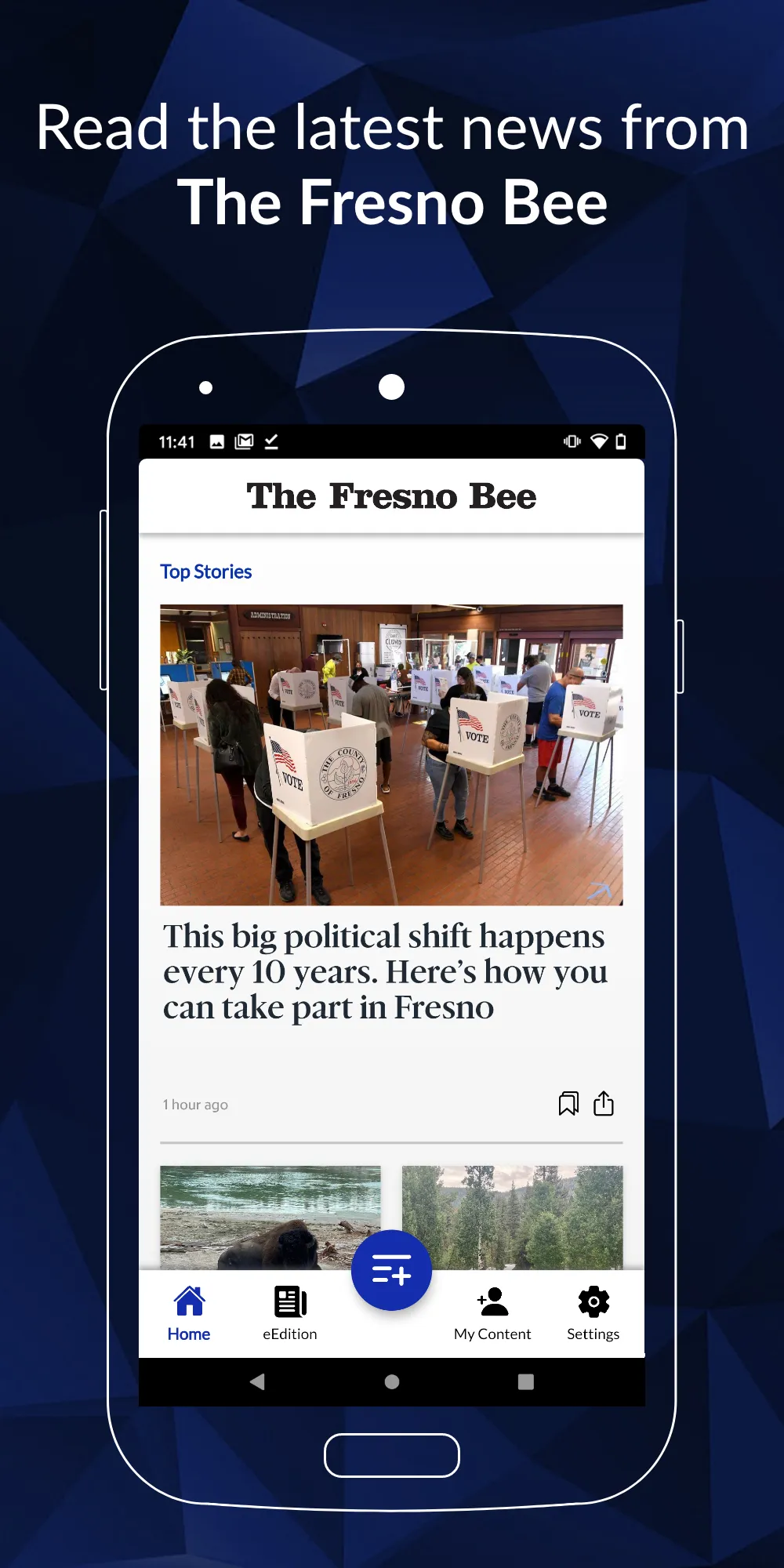 Fresno Bee newspaper | Indus Appstore | Screenshot