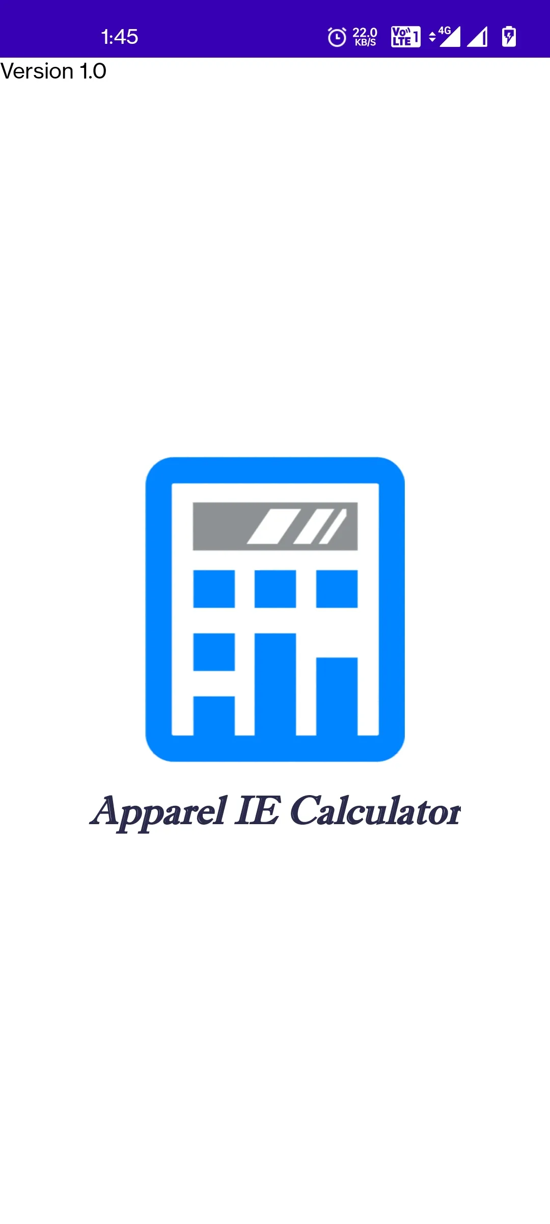 Apparel IE Calculator | Indus Appstore | Screenshot