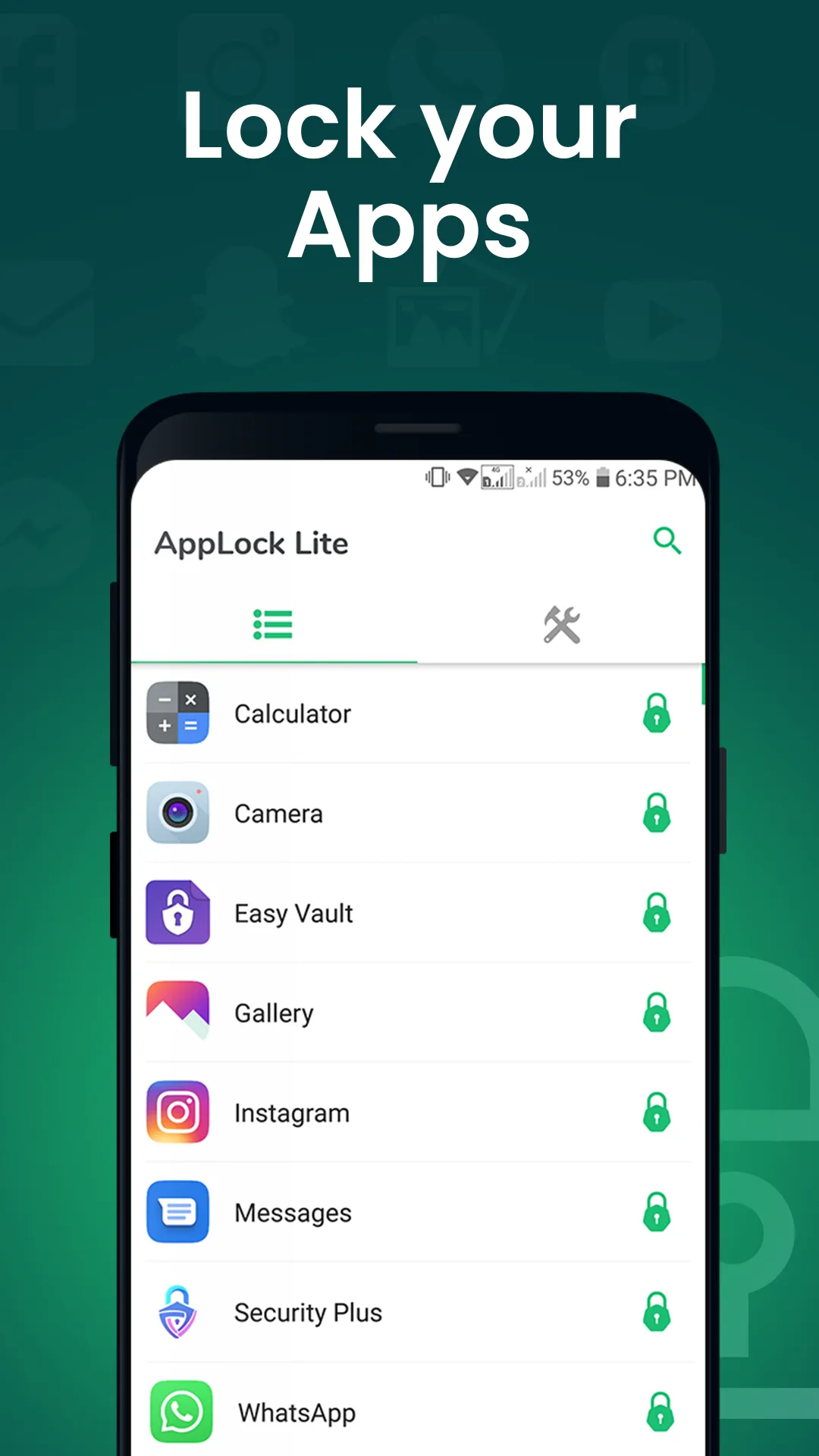 App Lock - Lock Apps | Indus Appstore | Screenshot