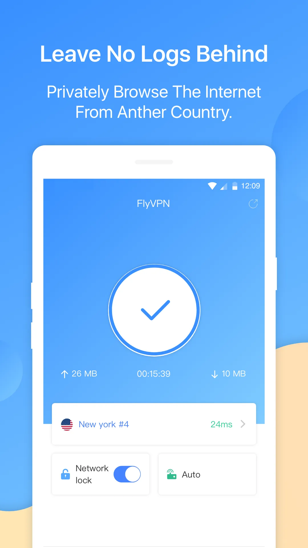 FlyVPN - Secure & Fast VPN | Indus Appstore | Screenshot