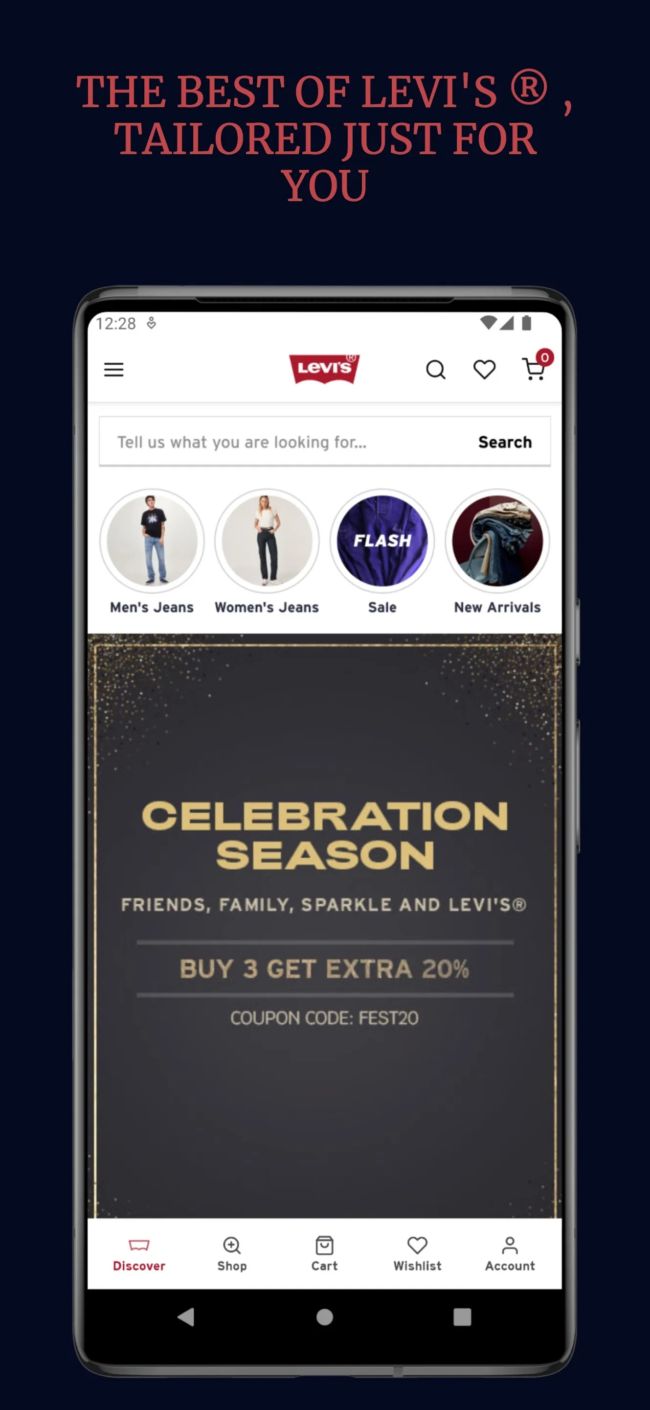 Levi's® India | Indus Appstore | Screenshot