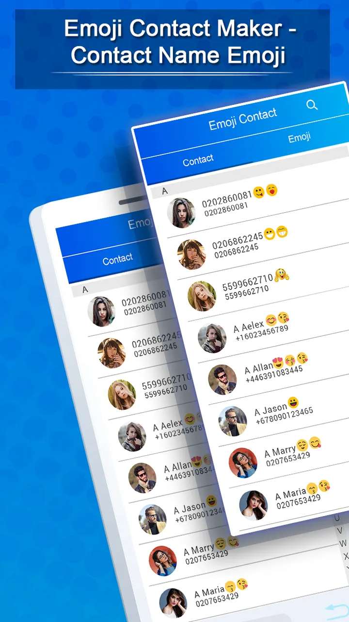 Emoji Contact Maker | Indus Appstore | Screenshot