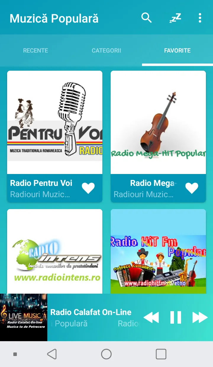 Radiouri de muzică populară | Indus Appstore | Screenshot