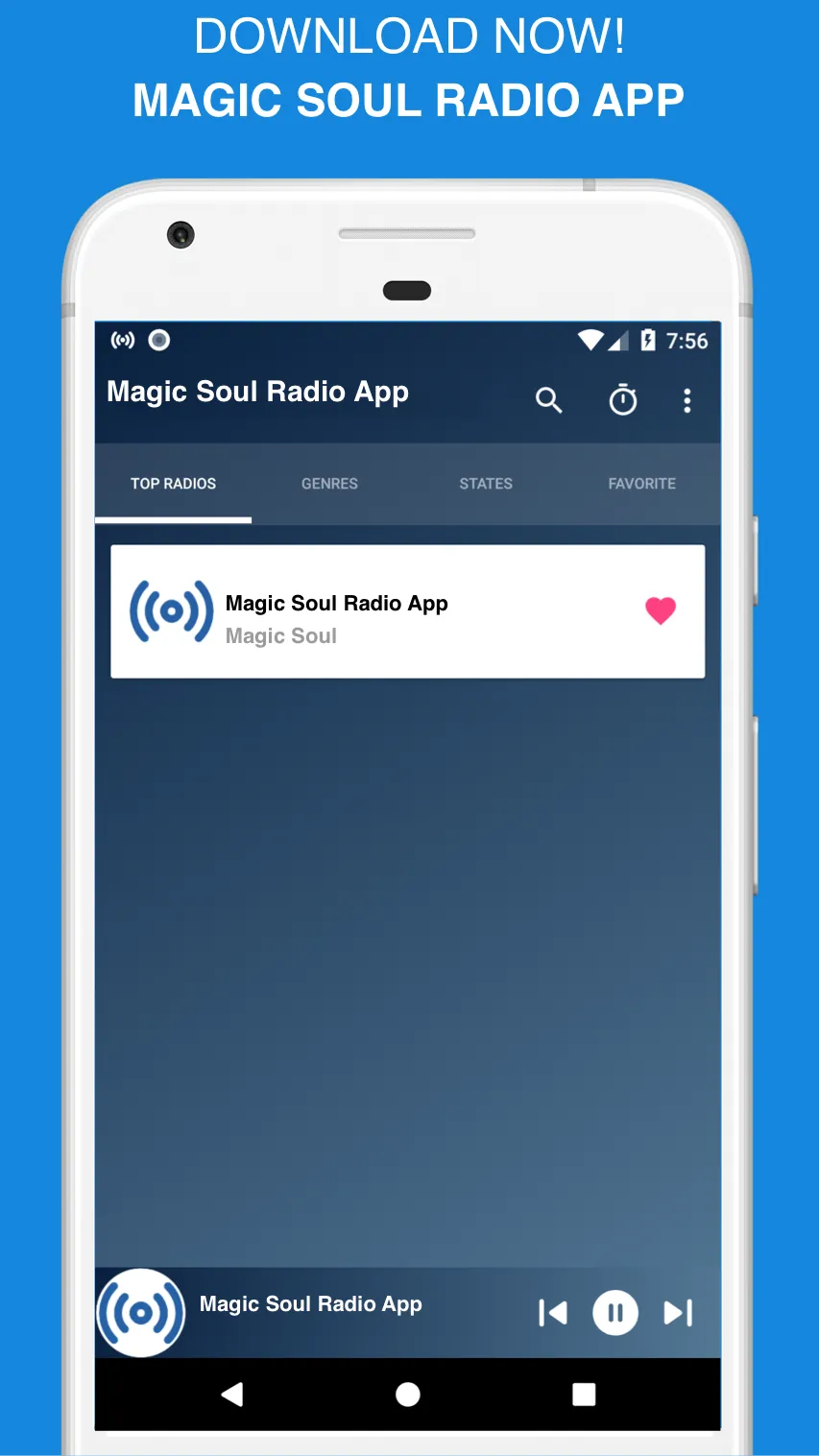 Magic Soul Radio App FM UK | Indus Appstore | Screenshot