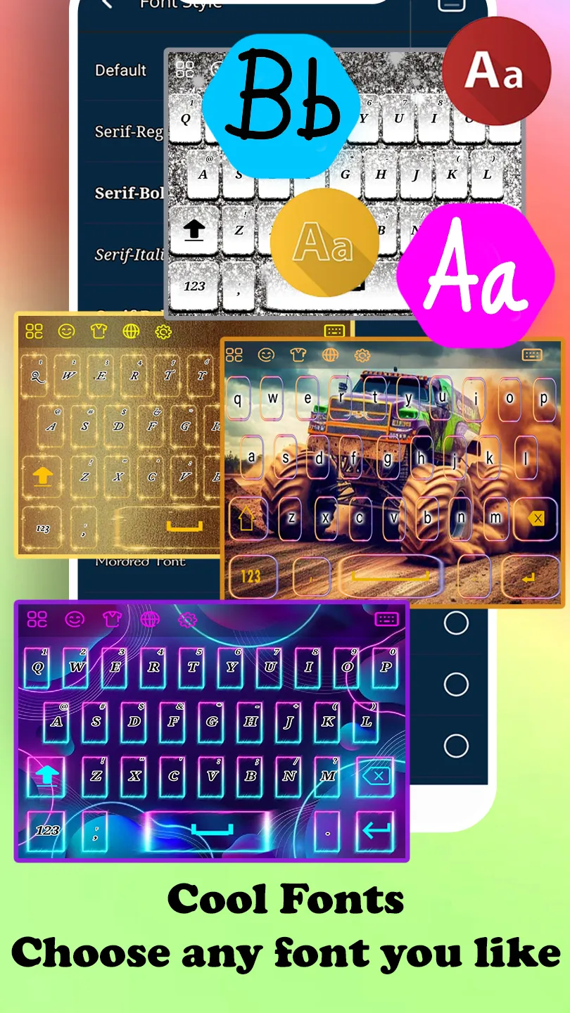 Monster Truck Keyboard | Indus Appstore | Screenshot