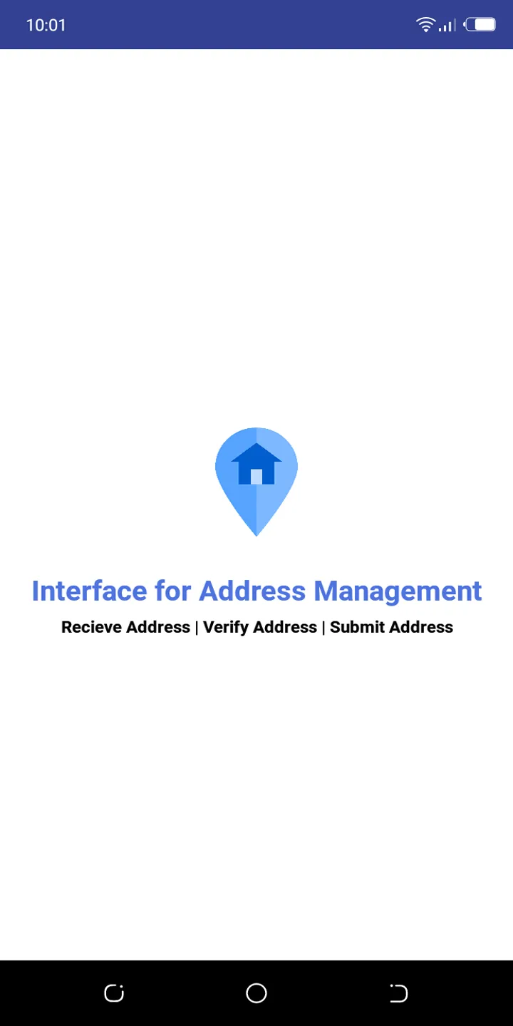 Interface for Address Manageme | Indus Appstore | Screenshot