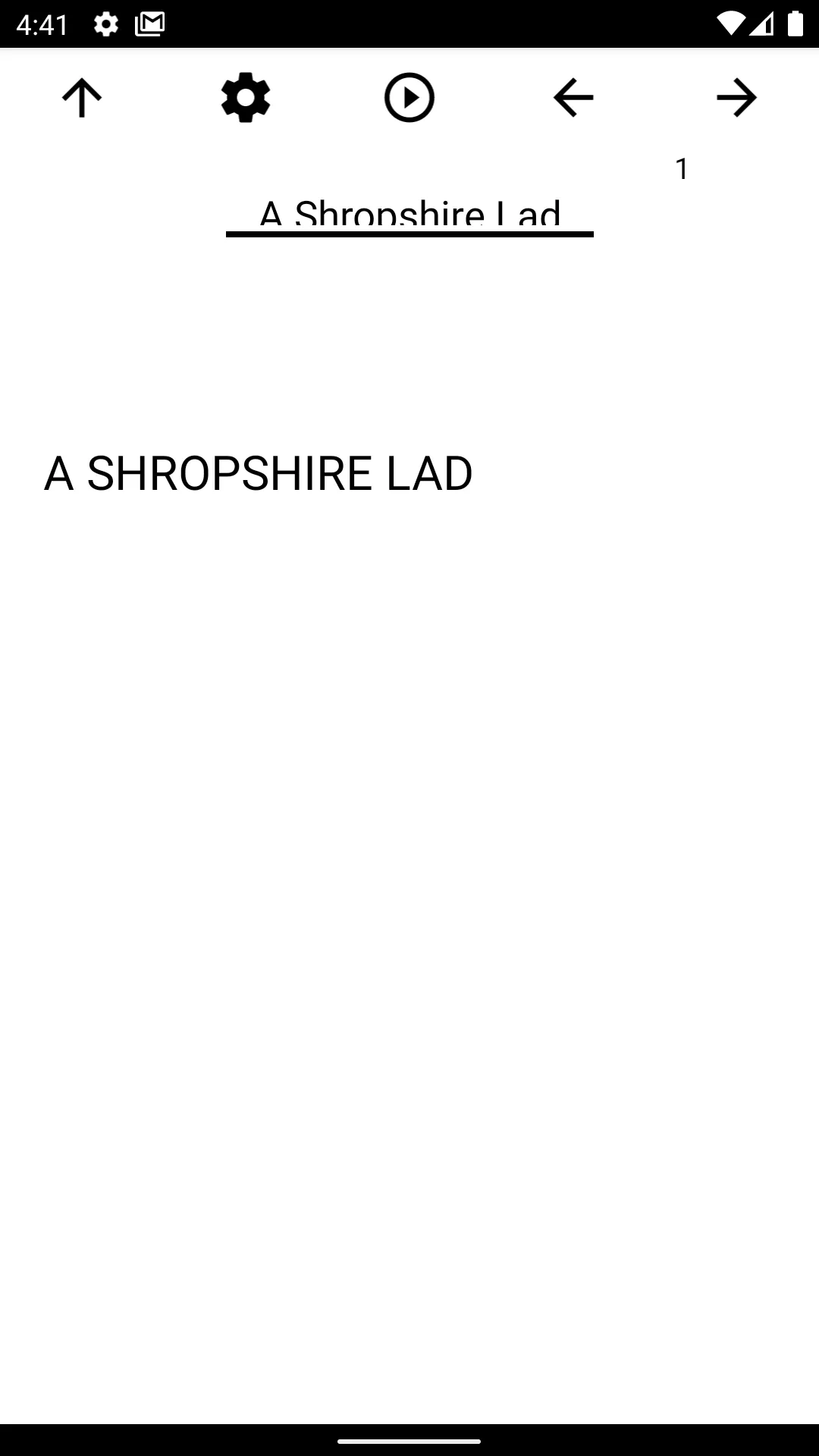 Book, A Shropshire Lad | Indus Appstore | Screenshot