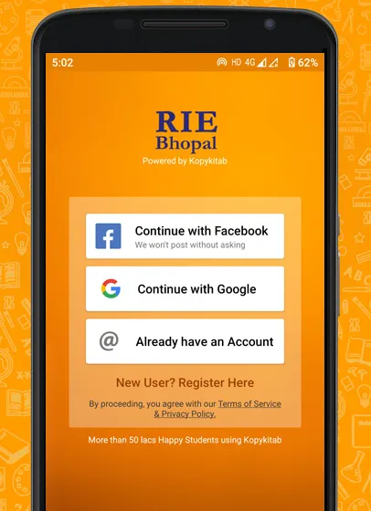 RIE Bhopal Digital Library | Indus Appstore | Screenshot