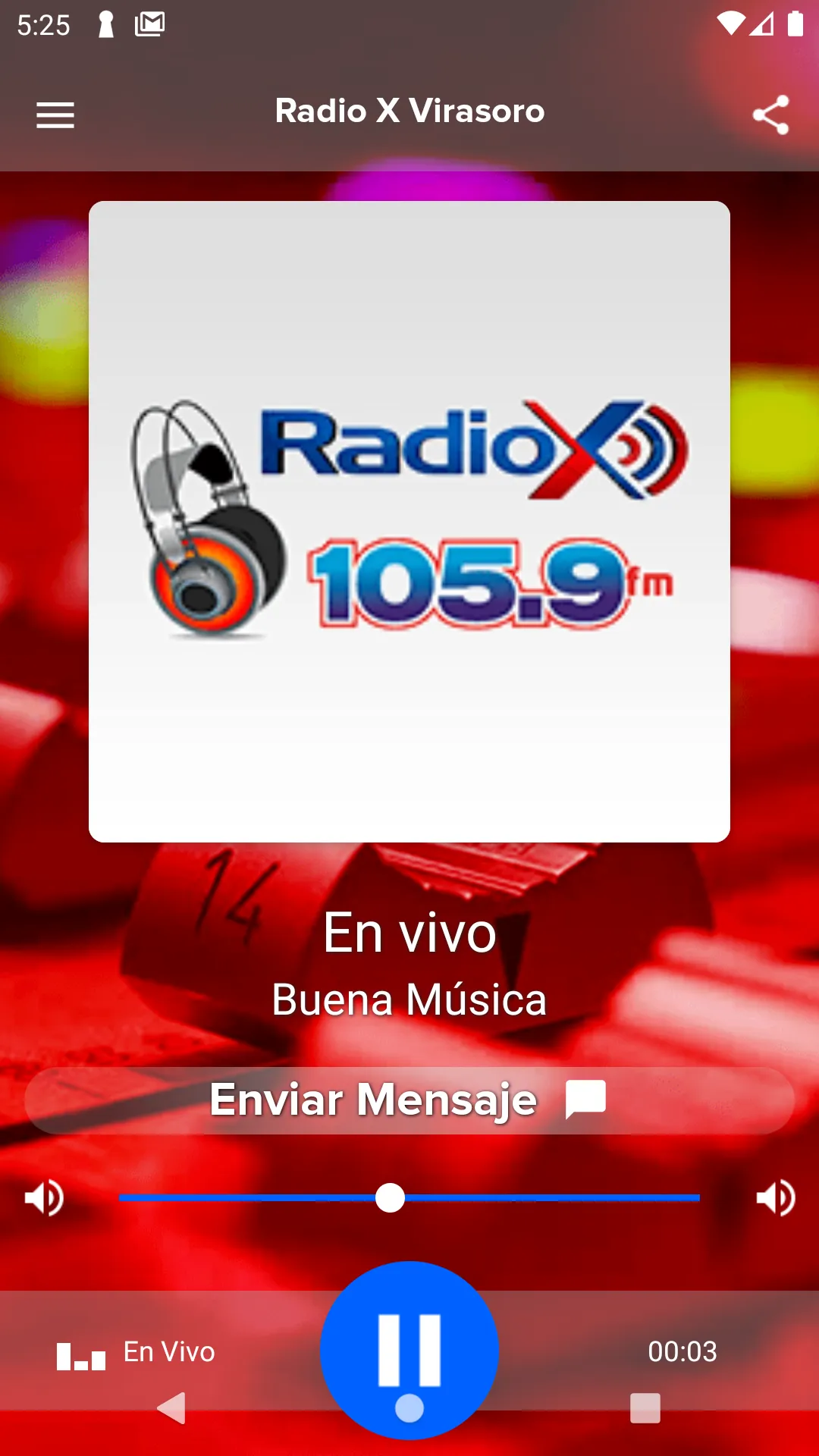 Radio X Virasoro | Indus Appstore | Screenshot