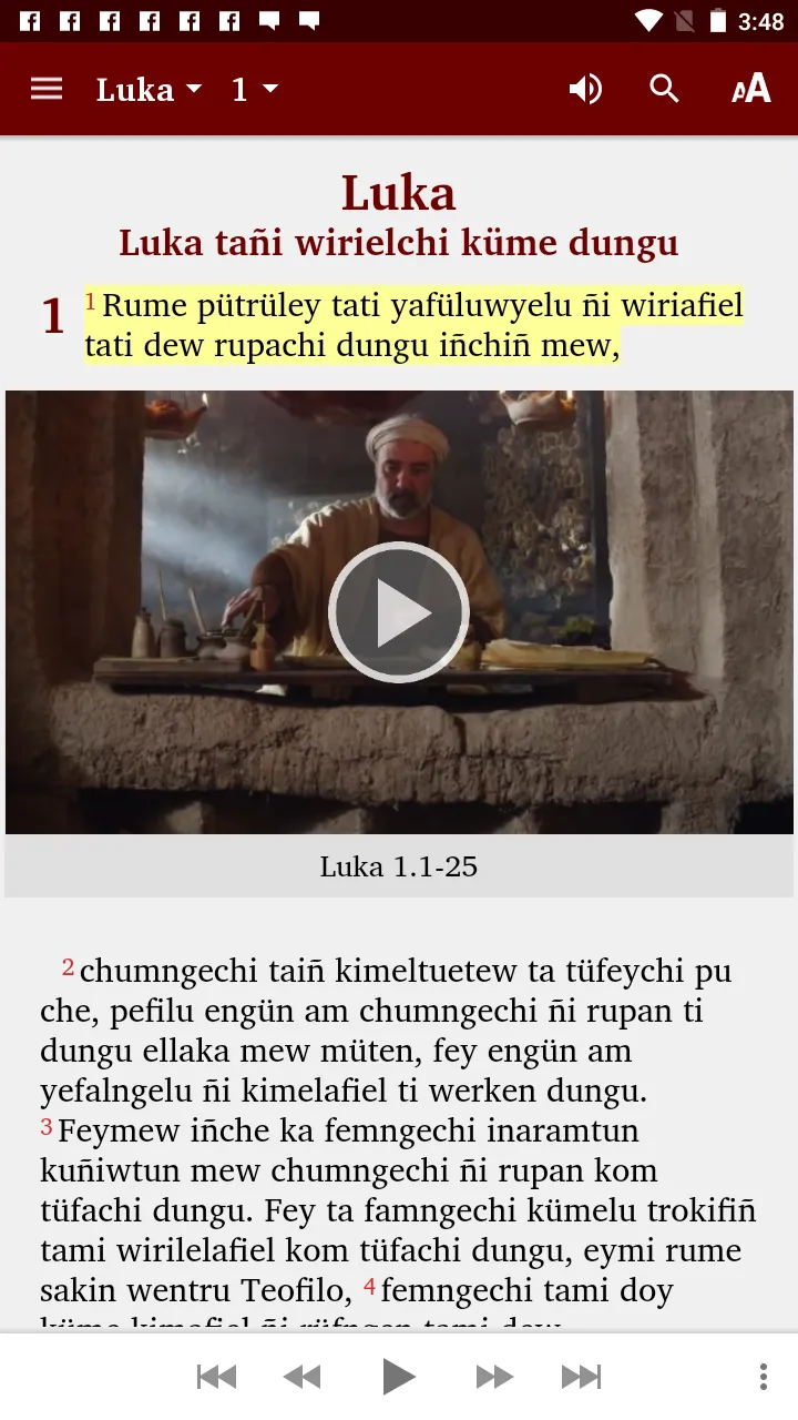 Mapudungun Bible | Indus Appstore | Screenshot