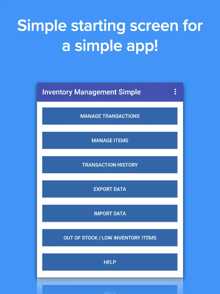 Inventory Management Simple | Indus Appstore | Screenshot