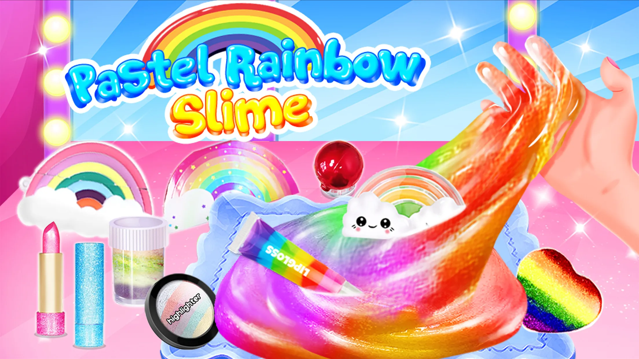 Pastel Rainbow Slime – DIY Mak | Indus Appstore | Screenshot