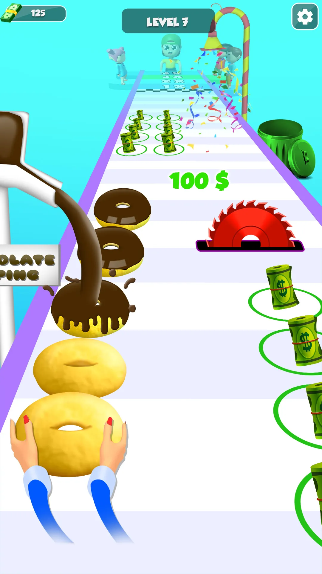 Cake Stack 3D Donut Cake Games | Indus Appstore | Screenshot