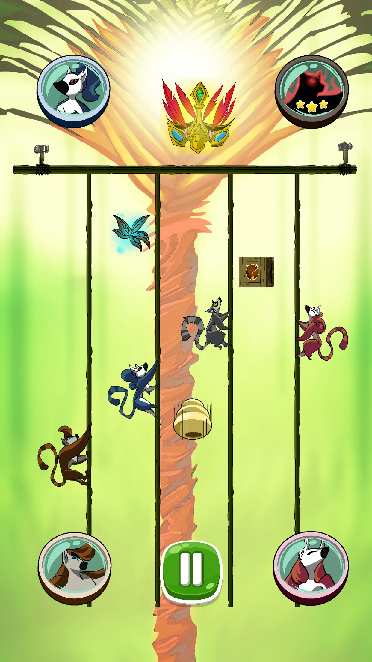 Monkey's ropes party | Indus Appstore | Screenshot