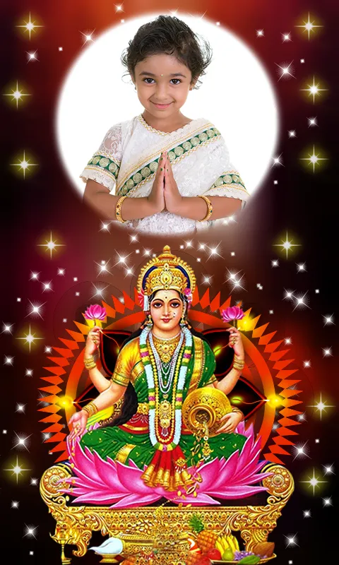 Lakshmi Mata Photo Frames | Indus Appstore | Screenshot