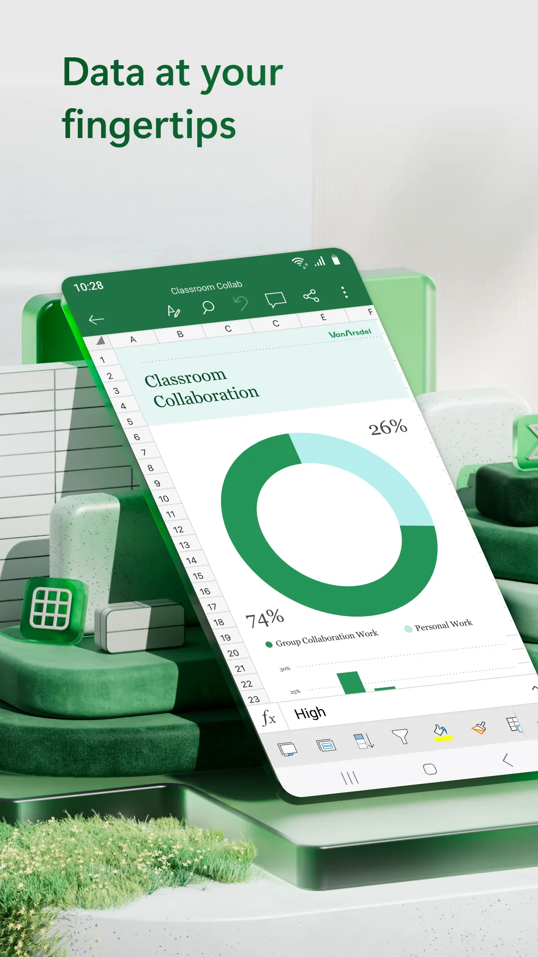 Microsoft Excel: Spreadsheets | Indus Appstore | Screenshot