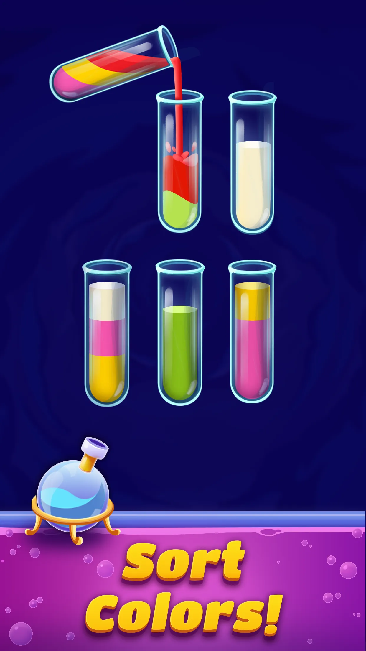 Water Color Sort: Alchemist | Indus Appstore | Screenshot