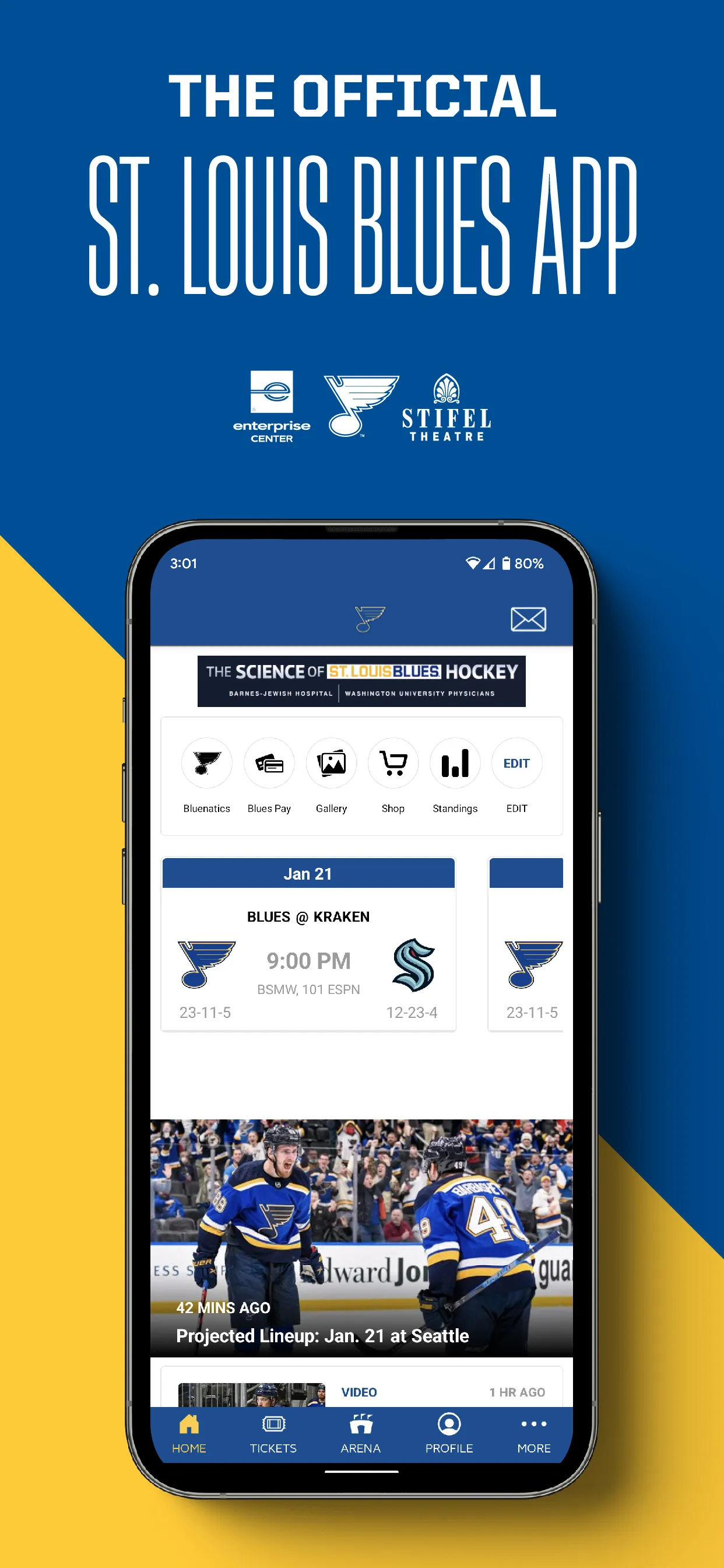 St. Louis Blues | Indus Appstore | Screenshot