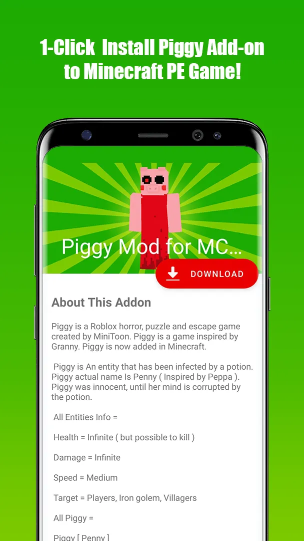 Piggy Mod for MCPE | Indus Appstore | Screenshot