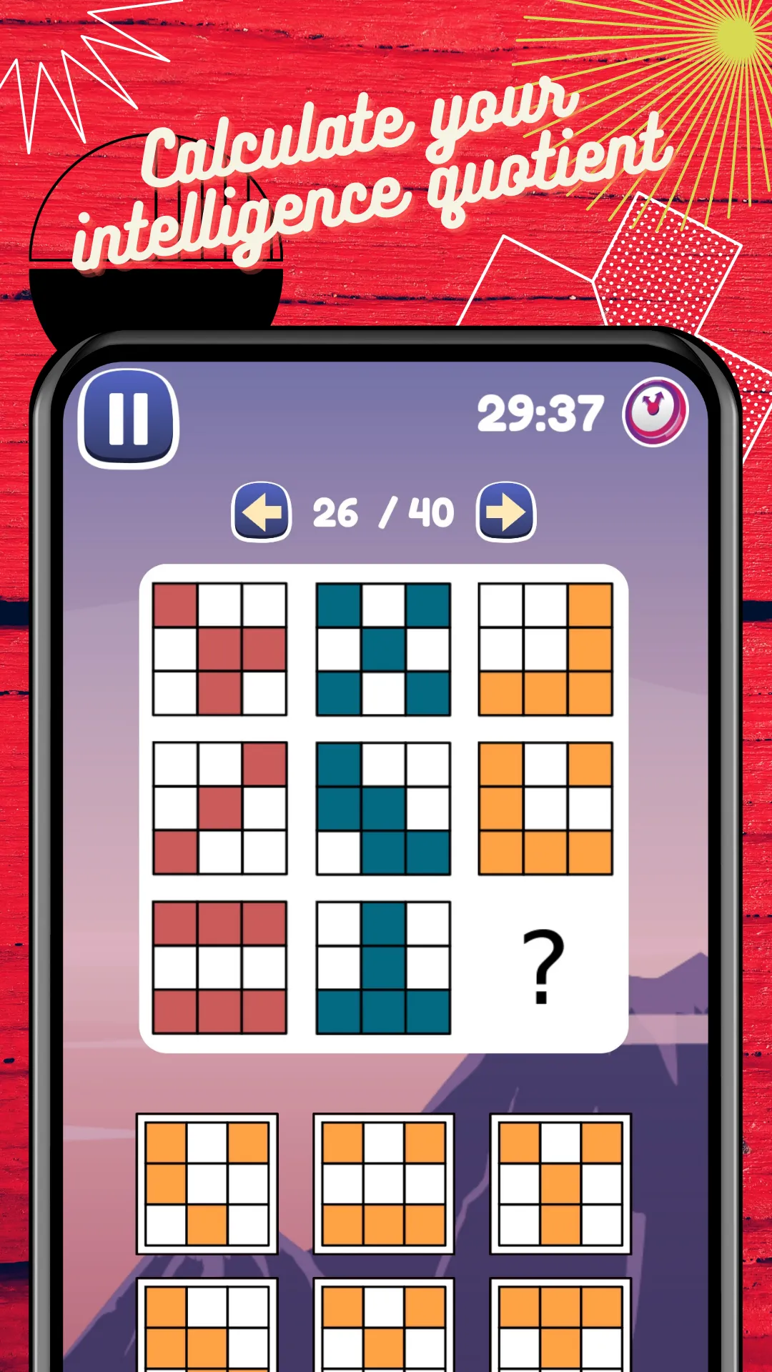 IQ Test: Logic brain training | Indus Appstore | Screenshot