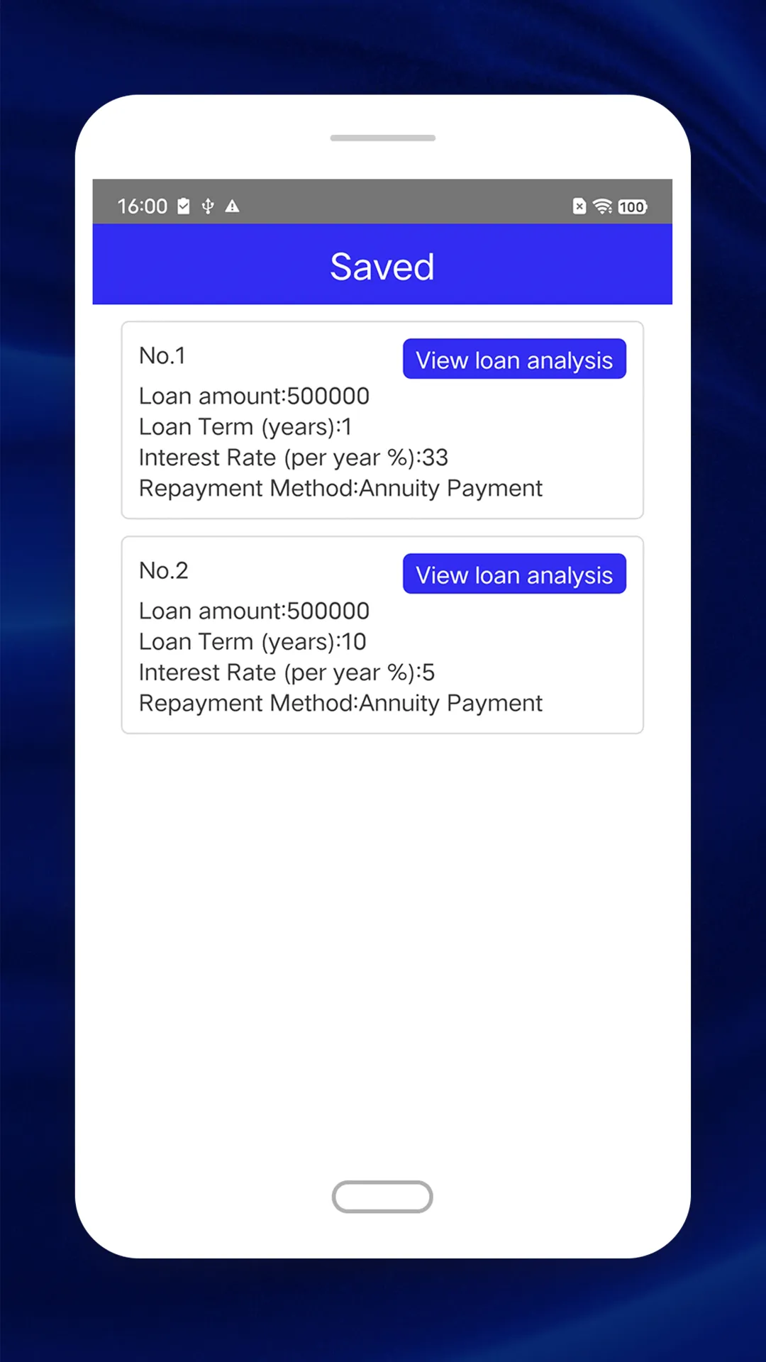 Wise Loan: EMI Loan Calc | Indus Appstore | Screenshot