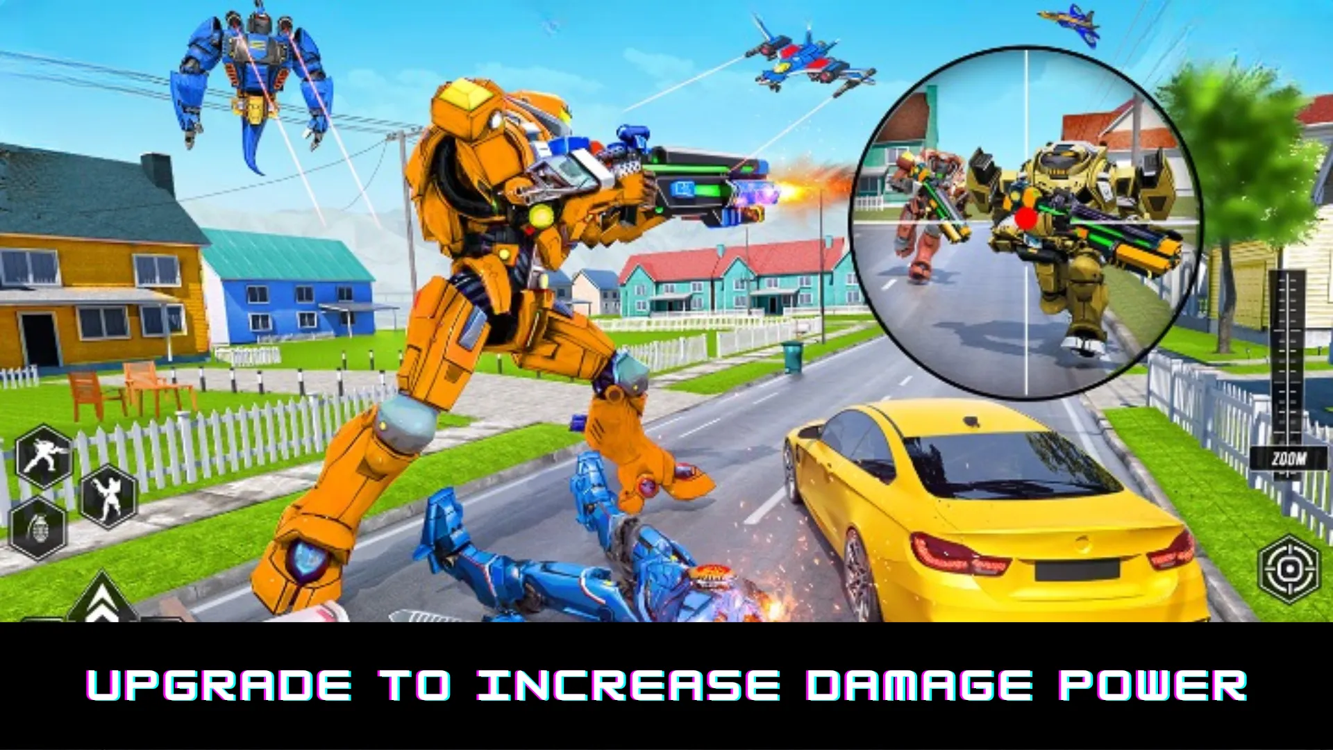 Mech Warfare- Robot Transform | Indus Appstore | Screenshot