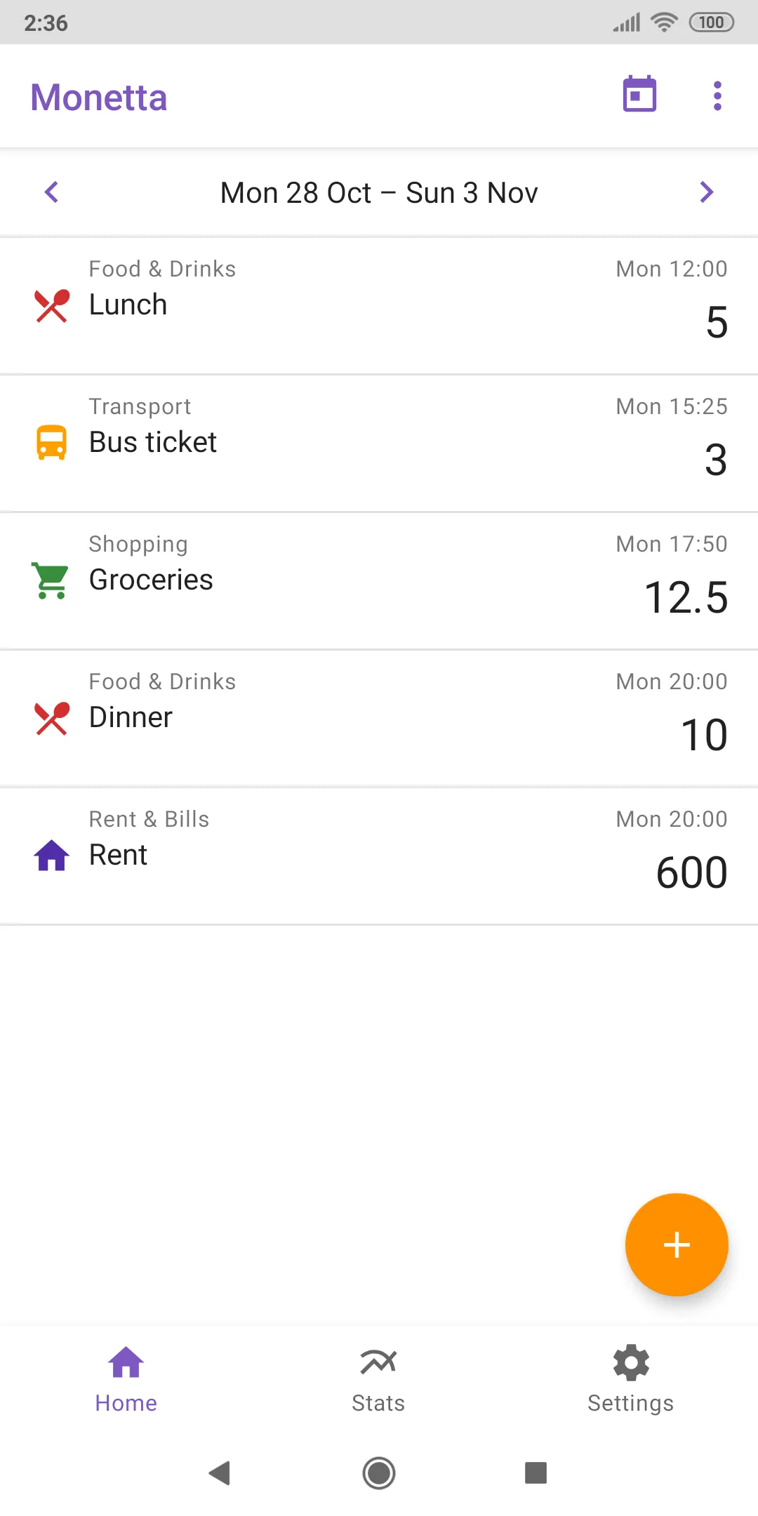 Monetta: Expense Tracker | Indus Appstore | Screenshot