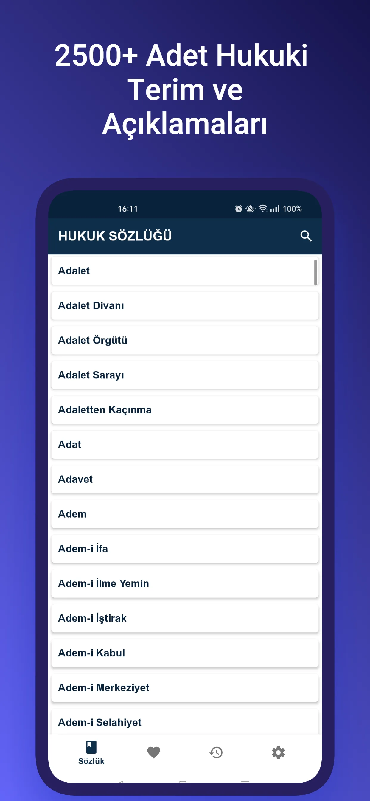 Hukuk Terimleri Sözlüğü | Indus Appstore | Screenshot