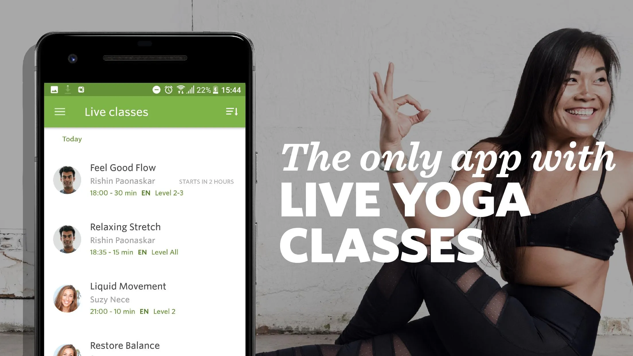 Yogaia: Yoga & Workouts | Indus Appstore | Screenshot