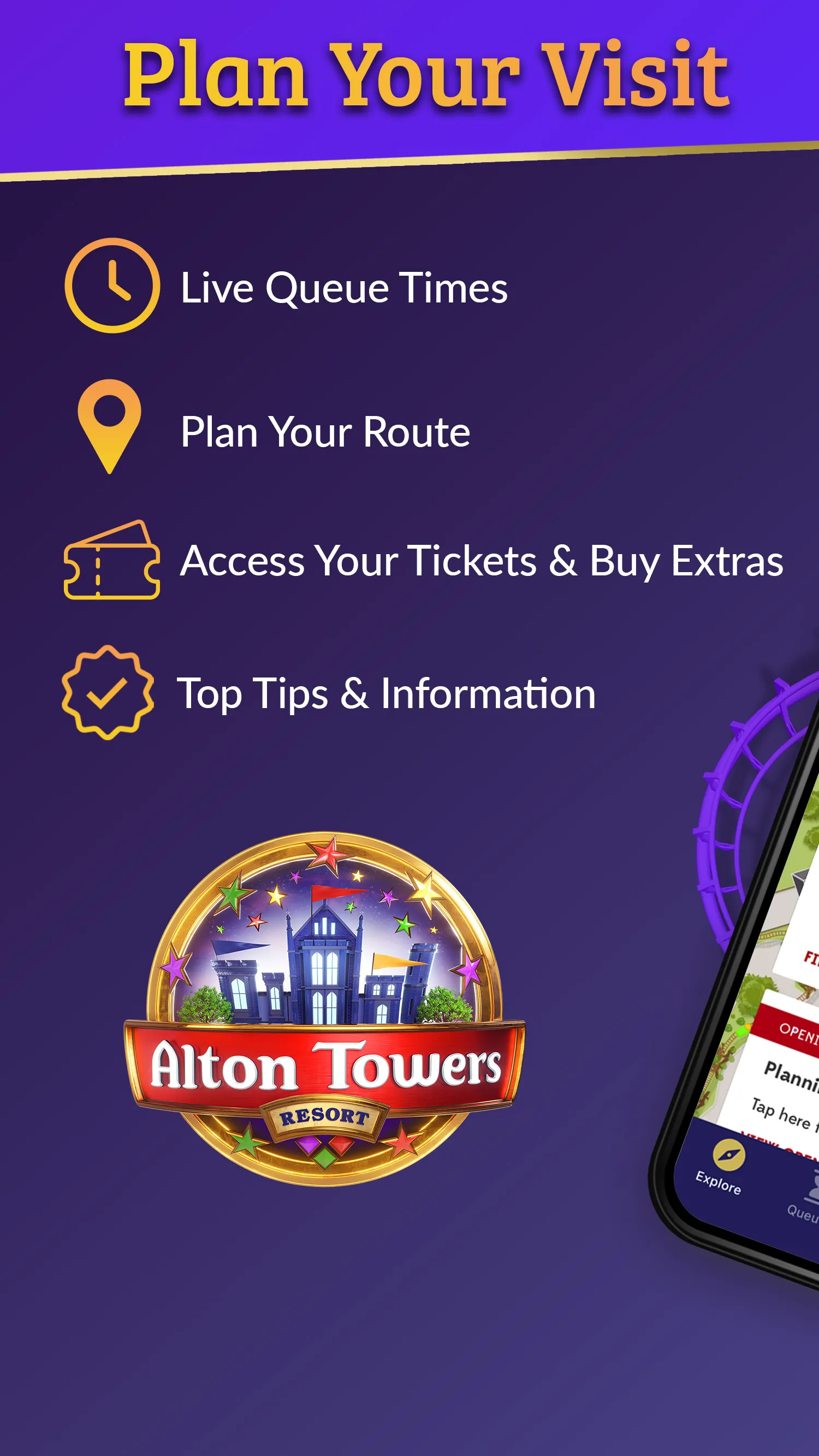 Alton Towers Resort - Official | Indus Appstore | Screenshot