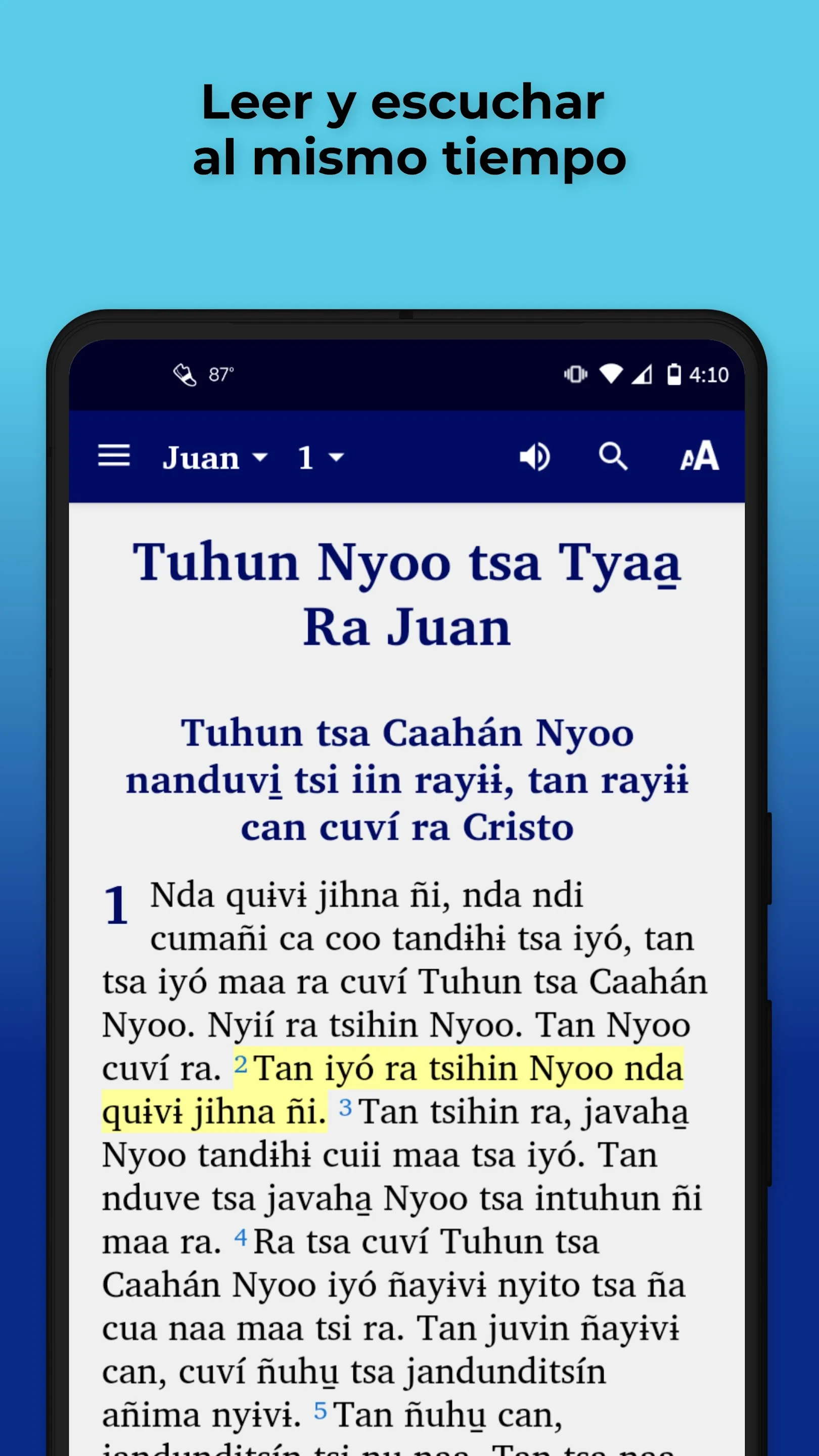 Mixtec San Juan Colorado Bible | Indus Appstore | Screenshot