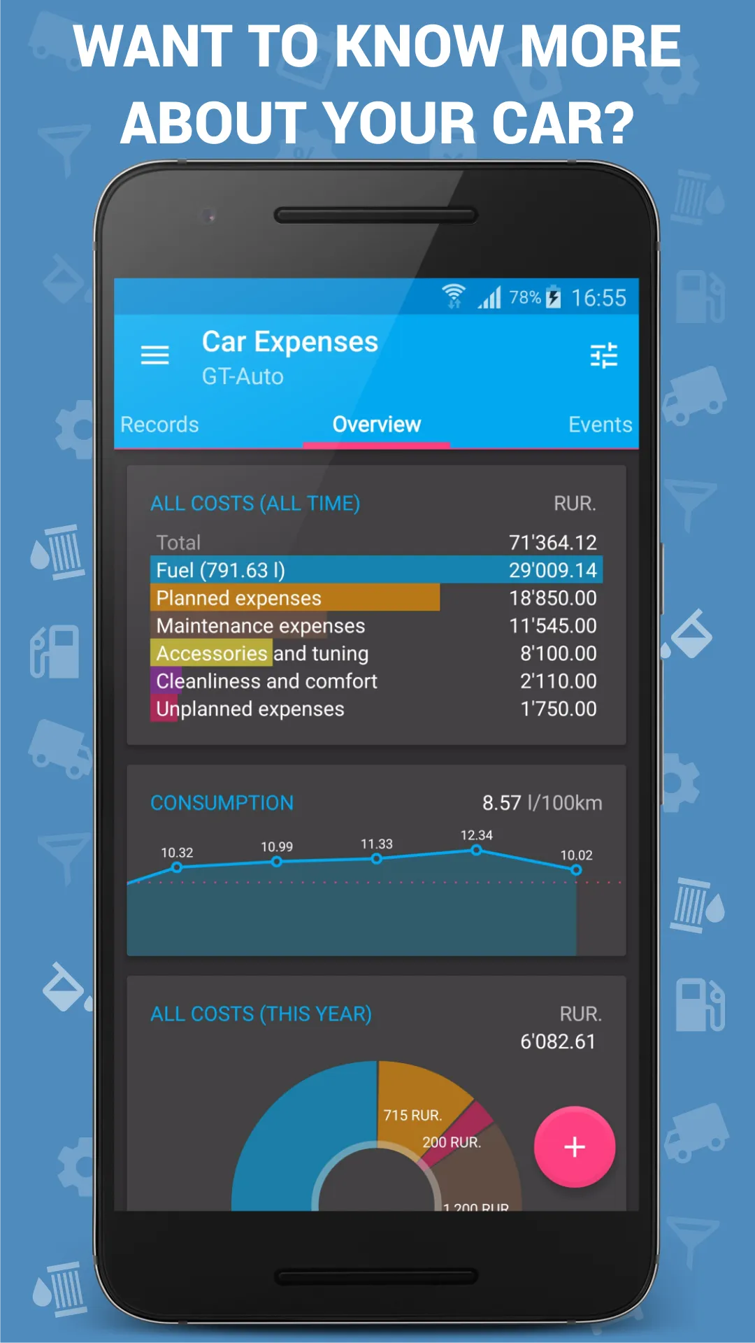 Car Expenses Manager | Indus Appstore | Screenshot