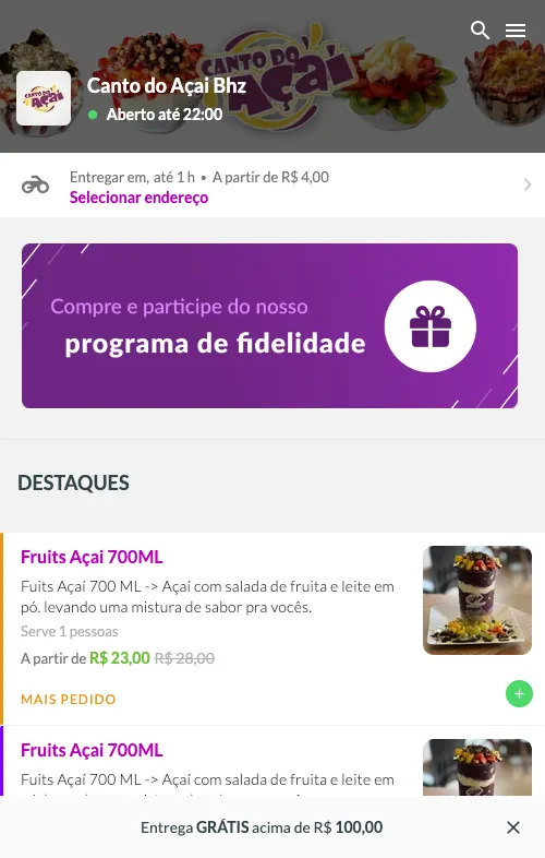 Canto do AçaÍ BHZ | Indus Appstore | Screenshot