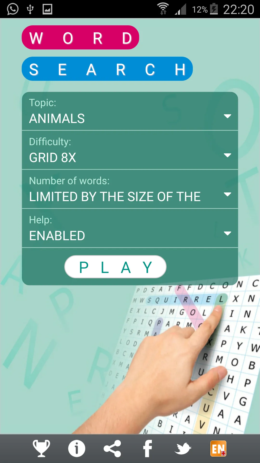 Word Search | Indus Appstore | Screenshot