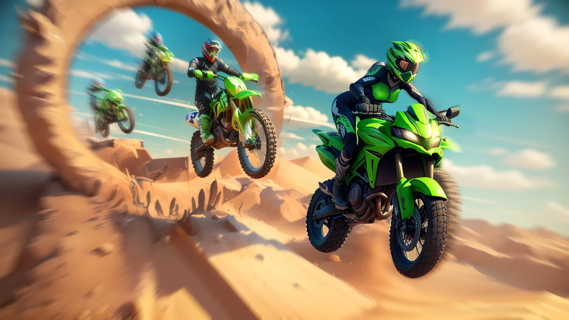 Motocross Bike Racing Game | Indus Appstore | Screenshot