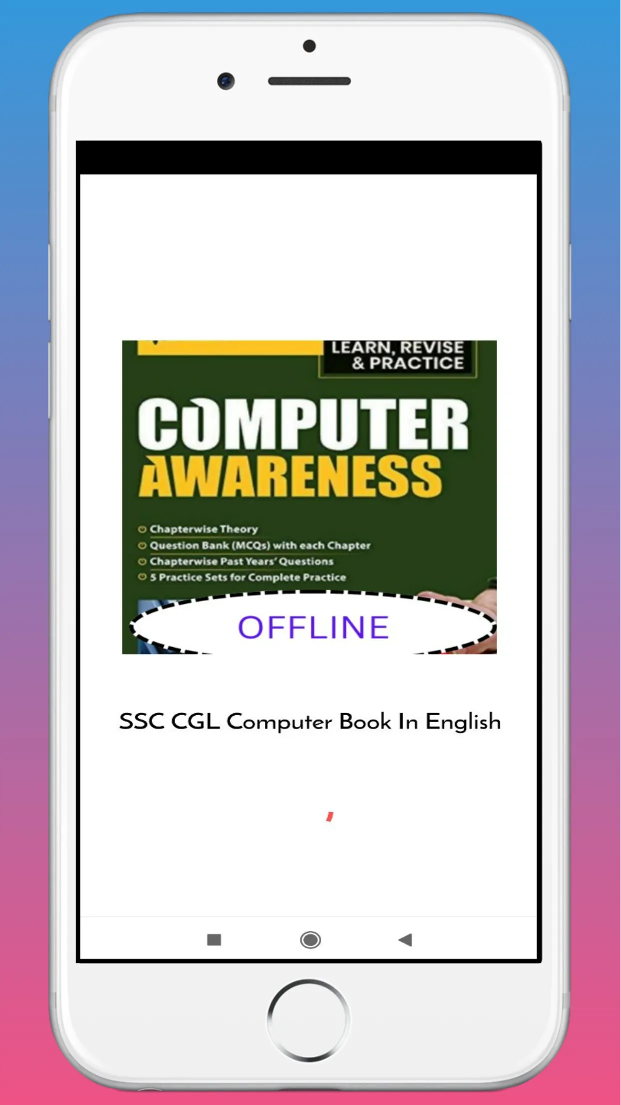 SSC CGL Computer Book English | Indus Appstore | Screenshot