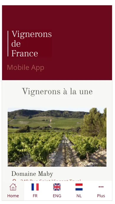 Vignerons de France | Indus Appstore | Screenshot